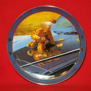 Garfield Collector Plate Dear Diary Series Art Project 1990